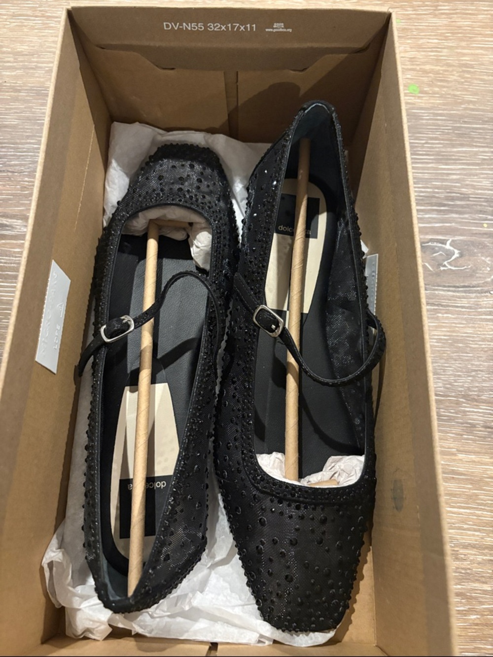 Dolce Vita Reyes crystal ballet flats - Picture 5 of 6